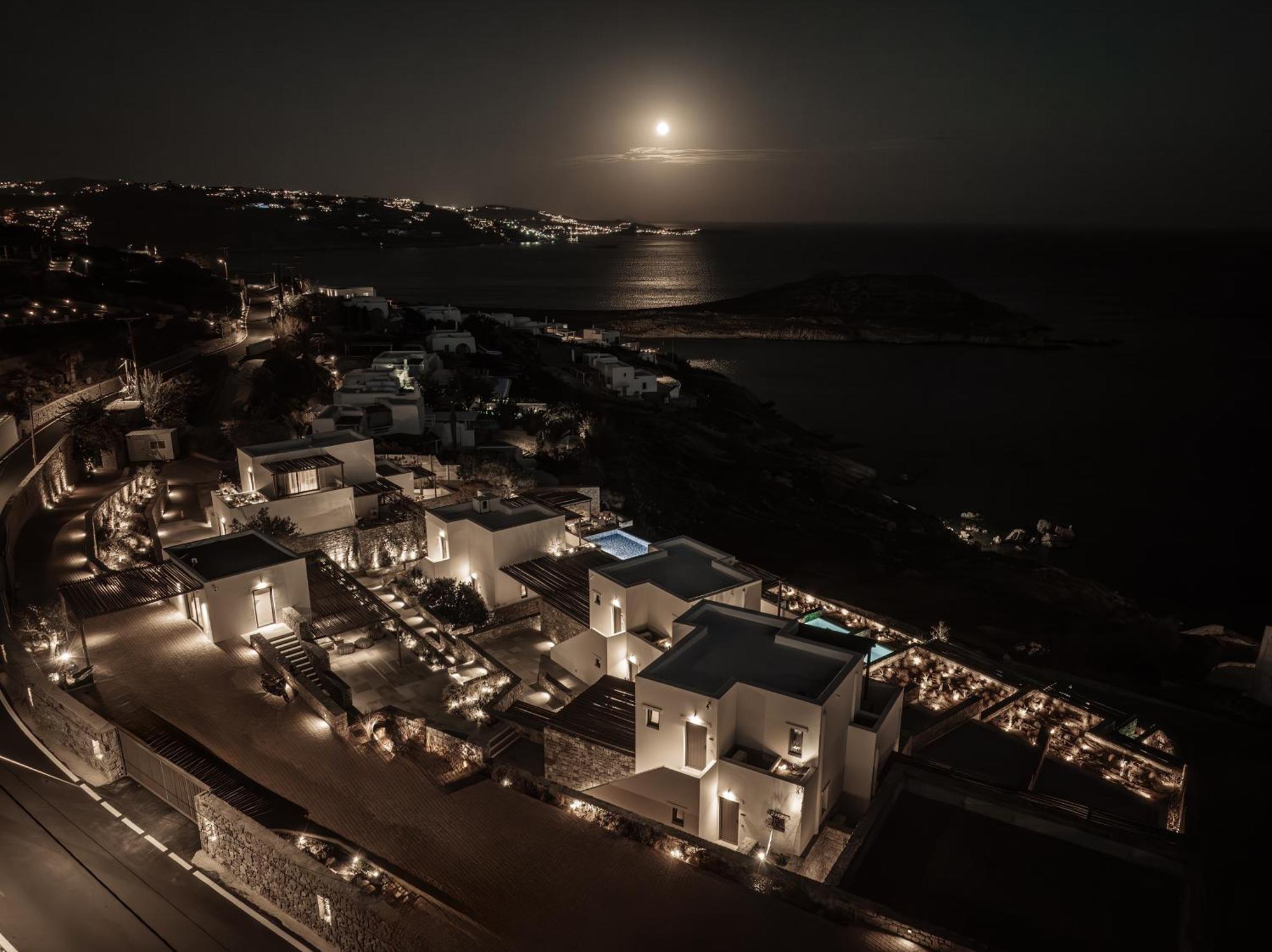 Enigma Mykonos Hideaway Suites 奥诺斯 外观 照片