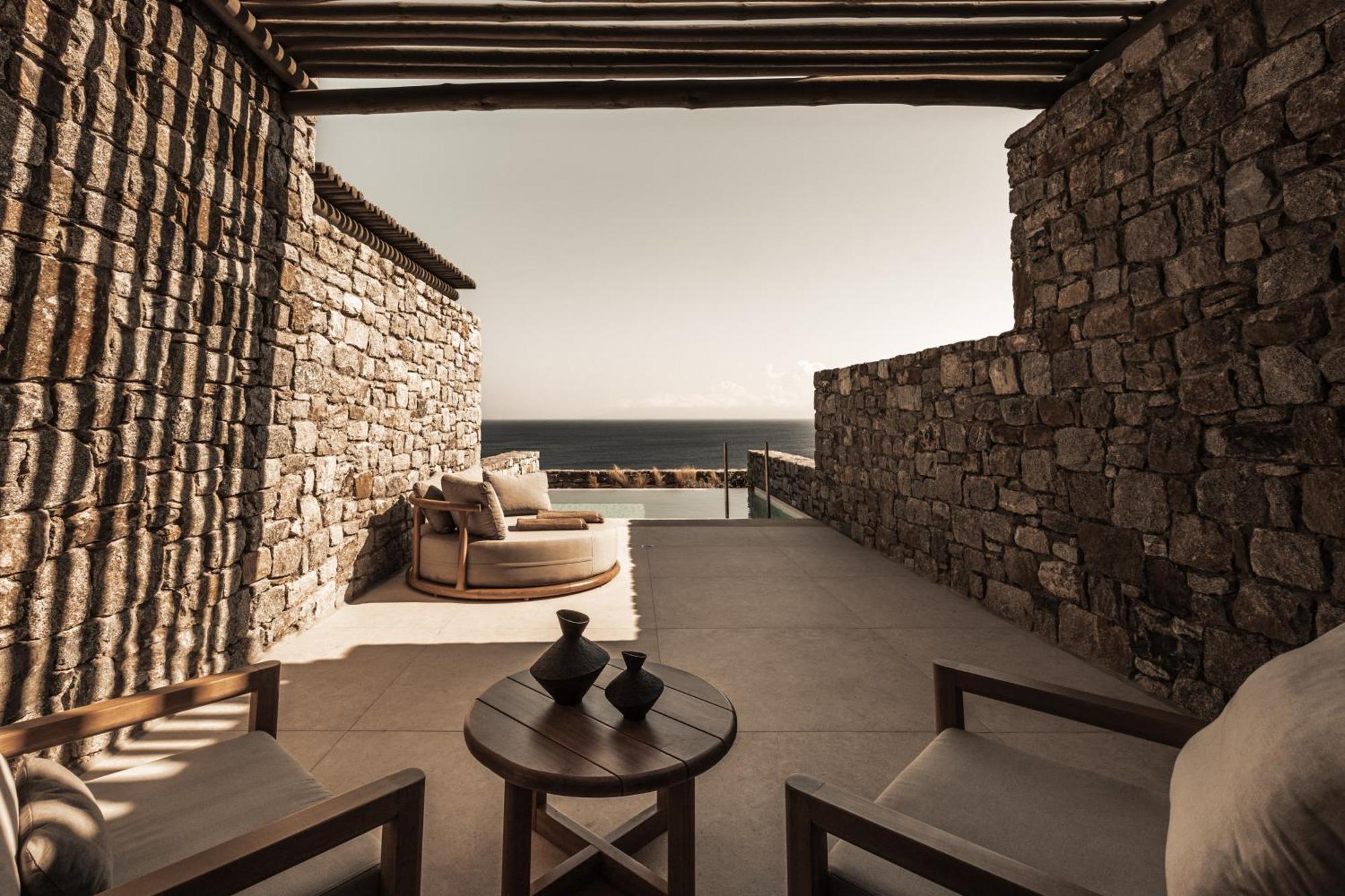 Enigma Mykonos Hideaway Suites 奥诺斯 外观 照片